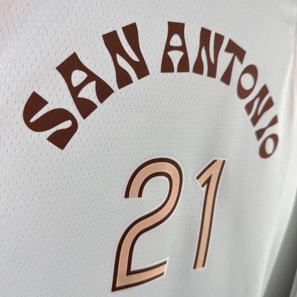 Maillot san antonio spurs 21 duncan nba basket