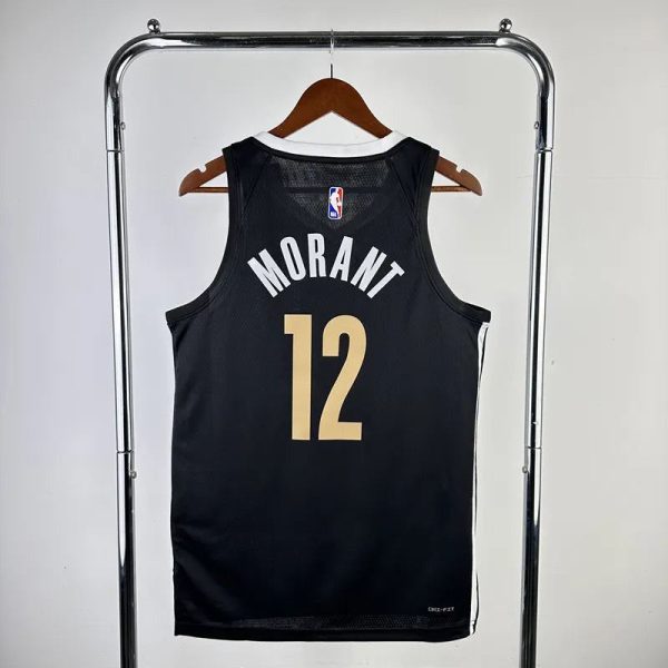 Maillot memphis grizzlies morant 12 nba basket 2023 2024