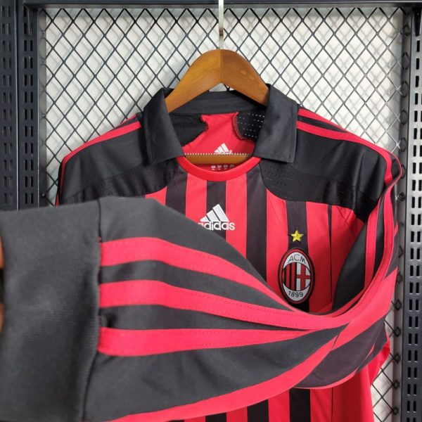 Ac milan retro 2007 2008 manche longue