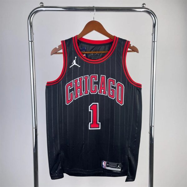 Maillot chicago bulls 1 rose nba basket