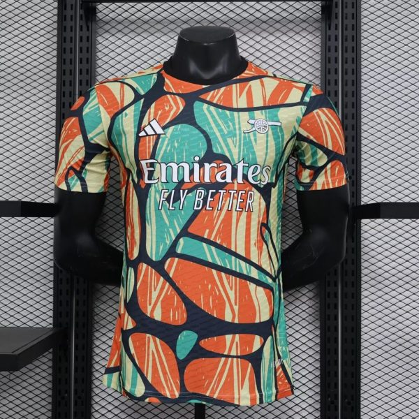 Arsenal maillot 2024 2025 pre-match