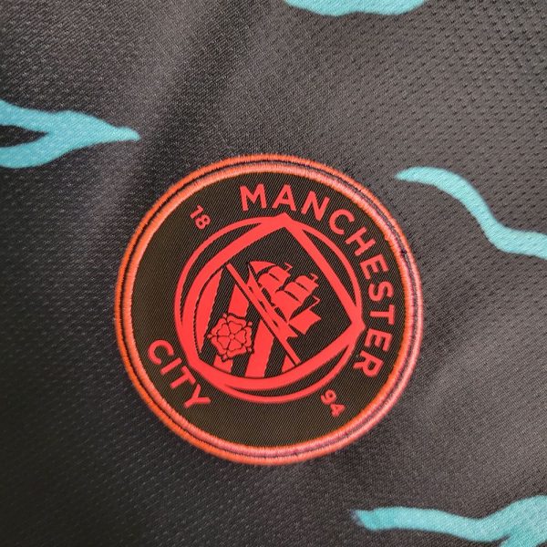 Manchester city maillot extérieur 2023 2024 manches longues