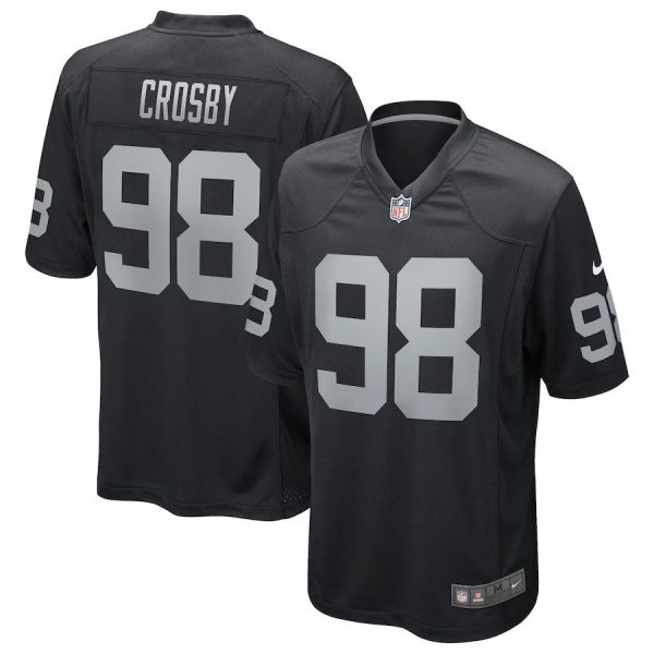 Maillot nfl  98 crosby las vegas raiders