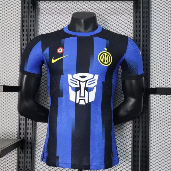 Inter milan maillot foot 2023 2024 transformers