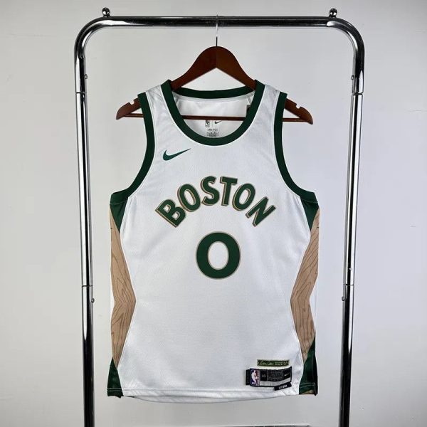 Maillot boston celtics tatum 0 nba basket 2023 2024