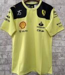 Formule 1 Maillot Ferrari 2022 Jaune Edition GP Monza