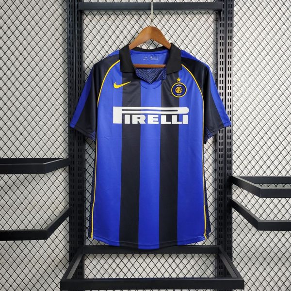 Inter milan maillot retro 2001 2002