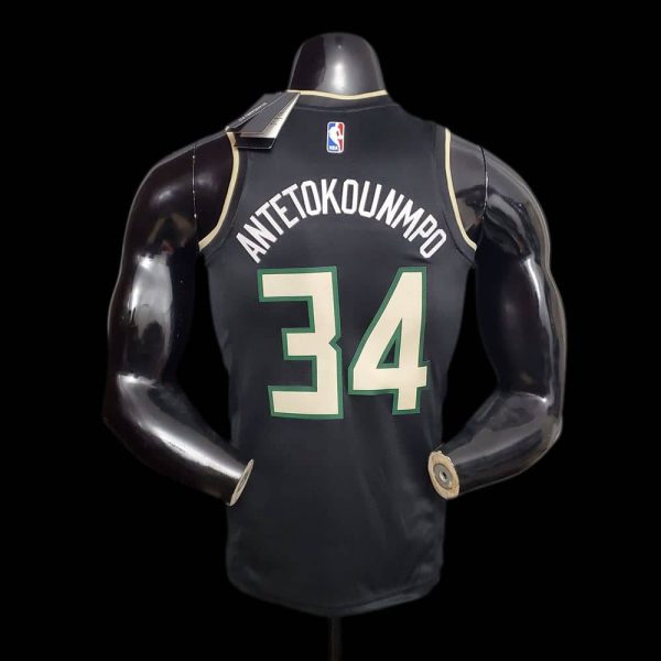 Maillot milwaukee bucks 34 antetokounmpo nba basket