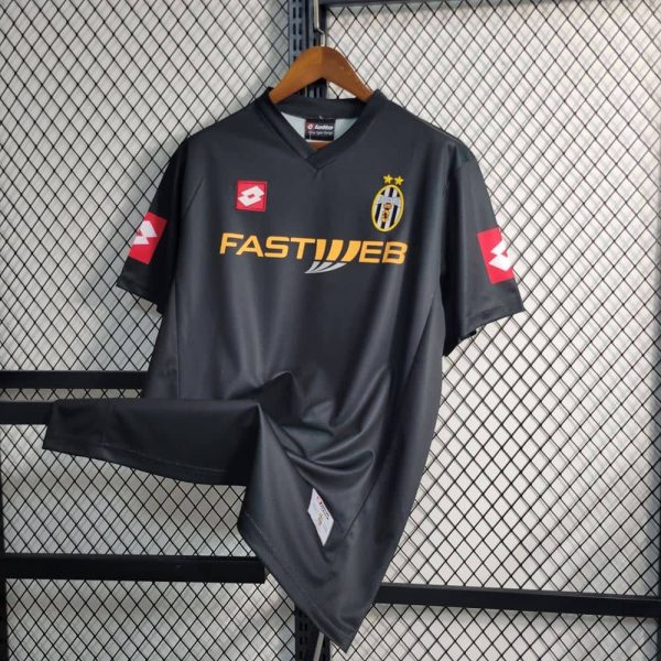 Juventus maillot retro 2001 2002 extérieur