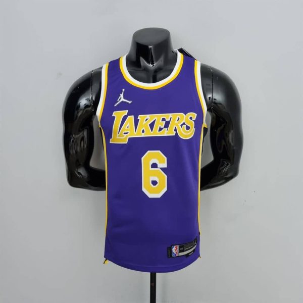 Maillot los angeles lakers  6 jordan nba basket