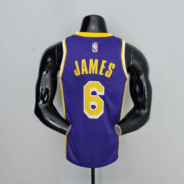 Maillot los angeles lakers  6 jordan nba basket