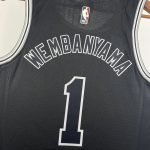 Maillot San Antonio Spurs 1 WEMBANYAMA NBA Basket