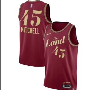 Maillot Cleveland Cavaliers MITCHELL 45 NBA Basket