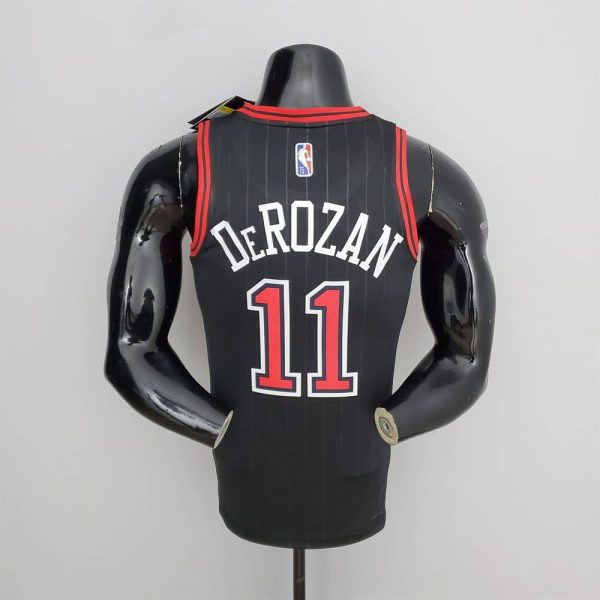 Maillot chicago bulls 11 derozan nba basket