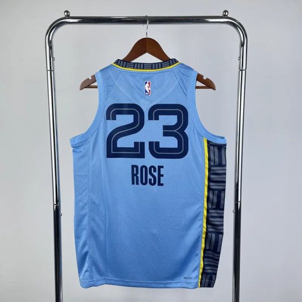 Maillot memphis grizzlies rose 23 nba basket