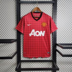 Manchester United maillot foot Retro 2012 2013