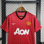 Manchester United maillot foot Retro 2012 2013