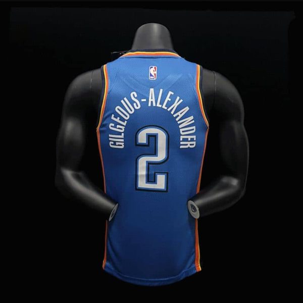 Maillot oklahoma 2 nba basket