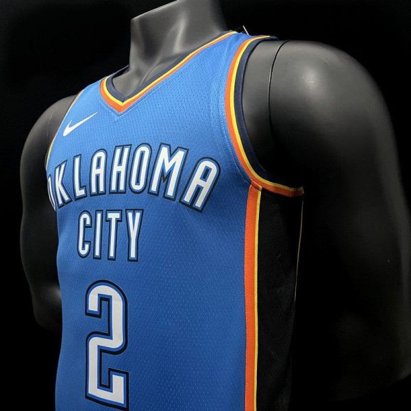 Maillot oklahoma 2 nba basket