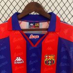 FC Barcelone maillot foot Retro 1996 1997 Manches Longues