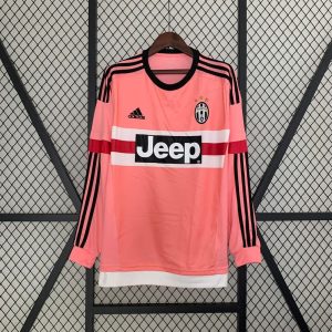 Juventus maillot foot Retro 2015 2016 Manches Longues