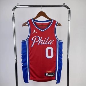 Maillot  Philadelphia 76ers MAXEY 0 NBA Basket