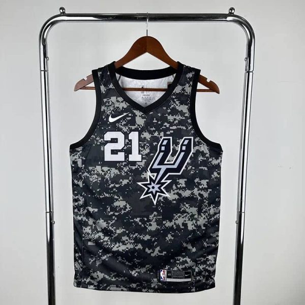 Maillot san antonio spurs 21 duncan nba basket