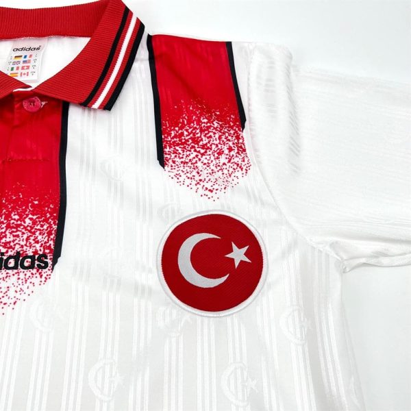 Turquie maillot foot retro 1996