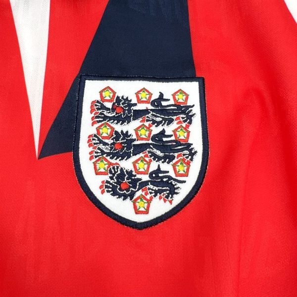 Angleterre maillot foot retro 1992 extérieur