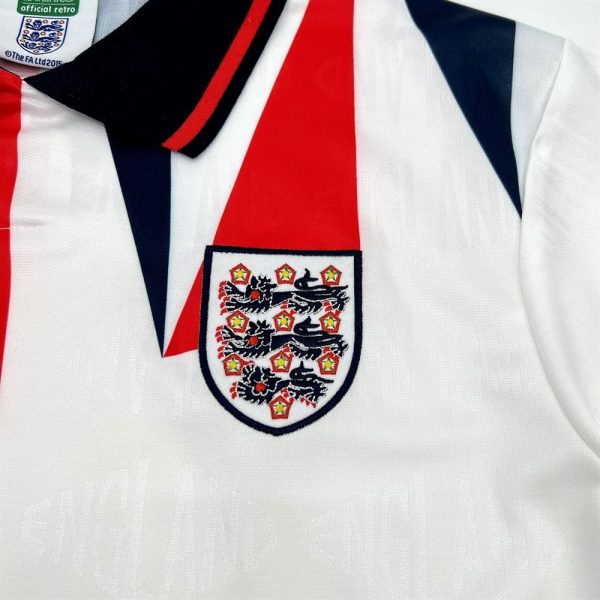 Angleterre maillot foot retro 1992