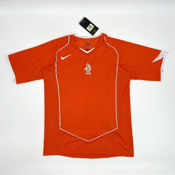 Pays bas maillot foot retro 2004