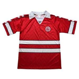 Danemark maillot foot retro 1988