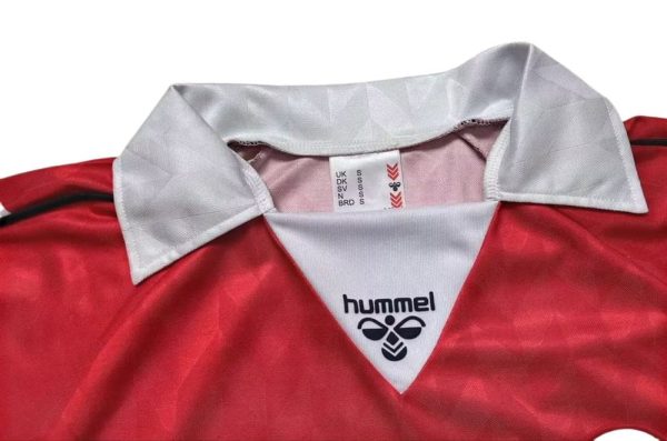 Danemark maillot foot retro 1988