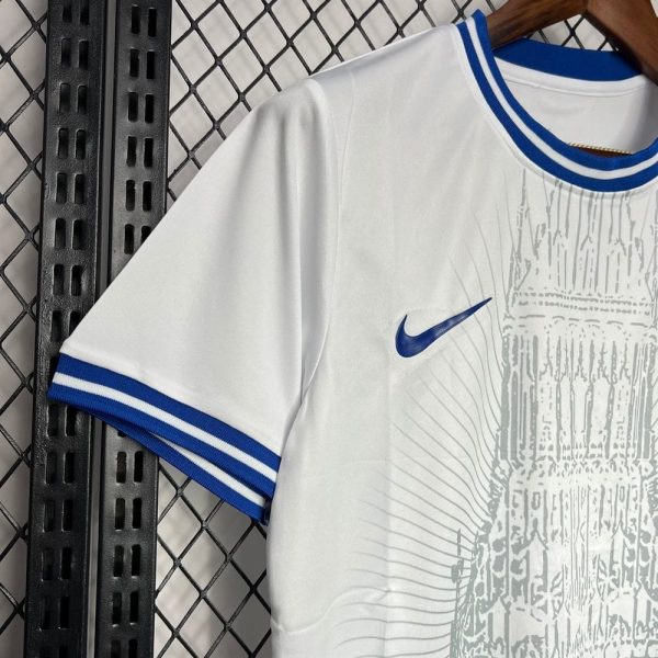 Conceito de camisa de futebol da Inglaterra 2024 2025