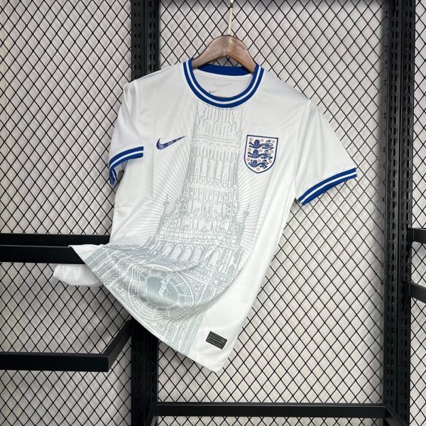 Conceito de camisa de futebol da Inglaterra 2024 2025