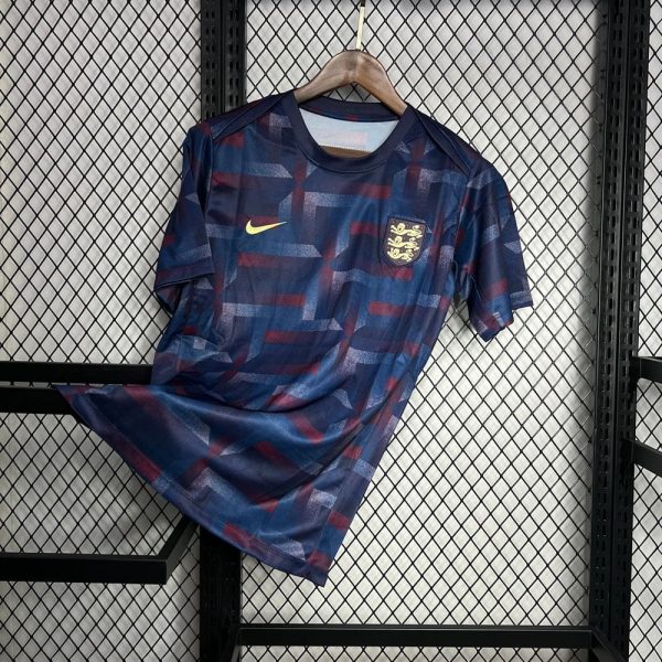 Camisa de futebol da Inglaterra 2024 2025 treino