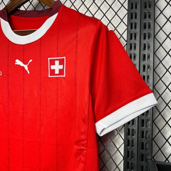 Suisse maillot foot 2024 2025 domicile