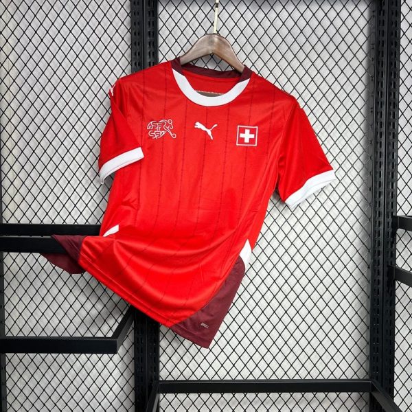 Suisse maillot foot 2024 2025 domicile