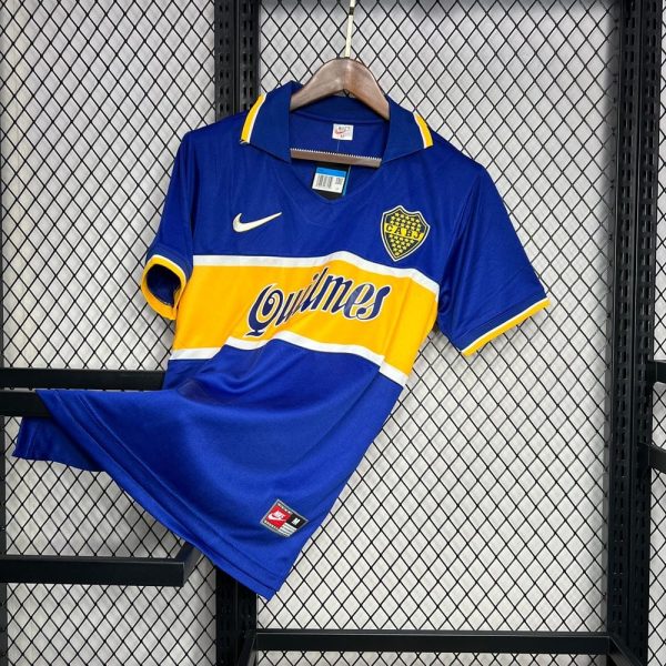 Boca juniors maillot foot retro 1996 1997