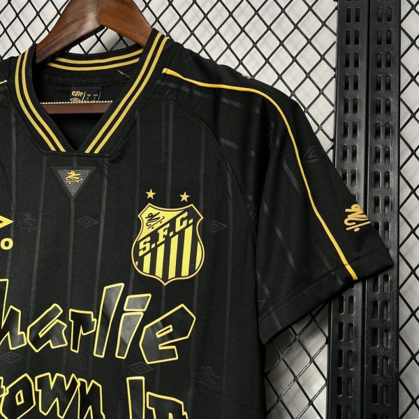 Santos maillot foot 2024 2025 charlie brown jr