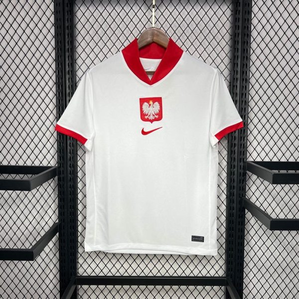 Camiseta de futbol local de Polonia 2024 2025