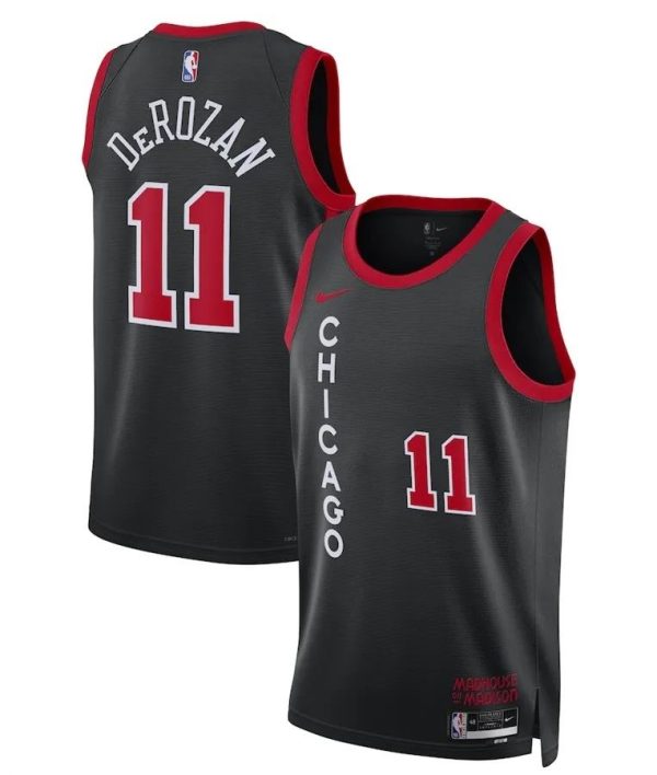 Maillot chicago bull derozan 11 nba basket 2023 2024