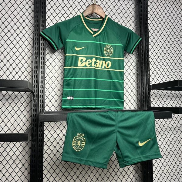 Kit enfant sporting portugal 2024 2025 extérieur