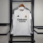 Real Madrid maillot foot 2024 2025  manches longues