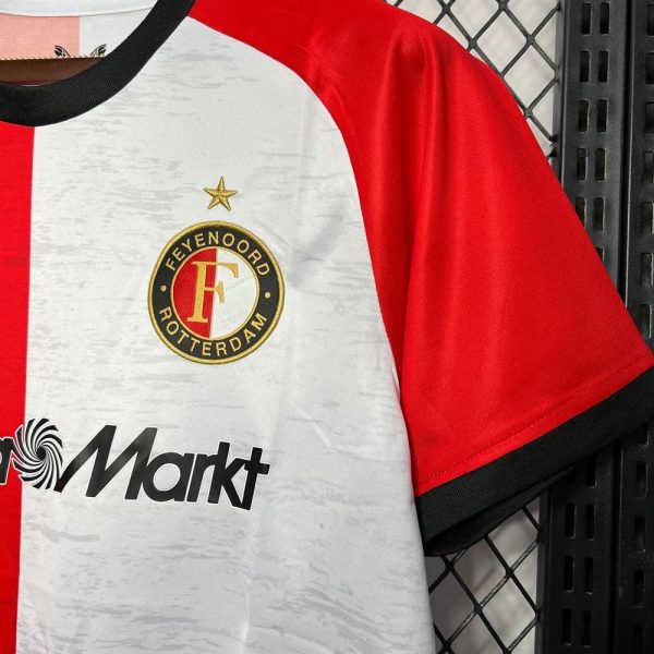 Feyenoord rotterdam maillot foot 2024 2025 domicile