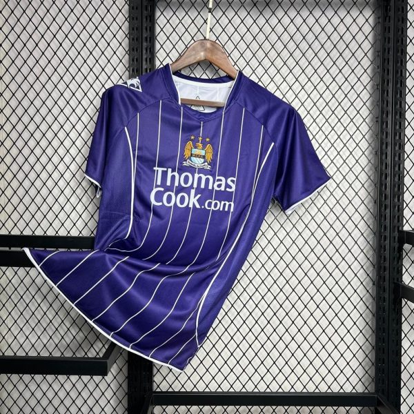 Manchester city maillot foot rétro 2007 2008