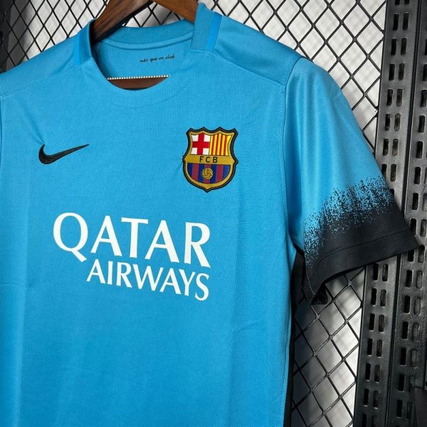 Fc barcelone maillot foot retro 2015 2016