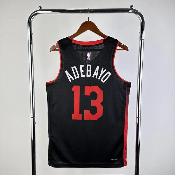 Maillot miami heat adebayo 13 nba basket 2023 2024