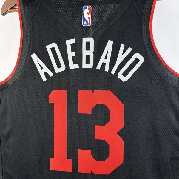 Maillot miami heat adebayo 13 nba basket 2023 2024