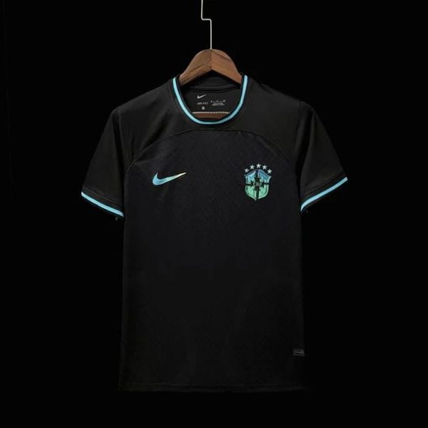 Brésil maillot foot 2024 2025 concept noir